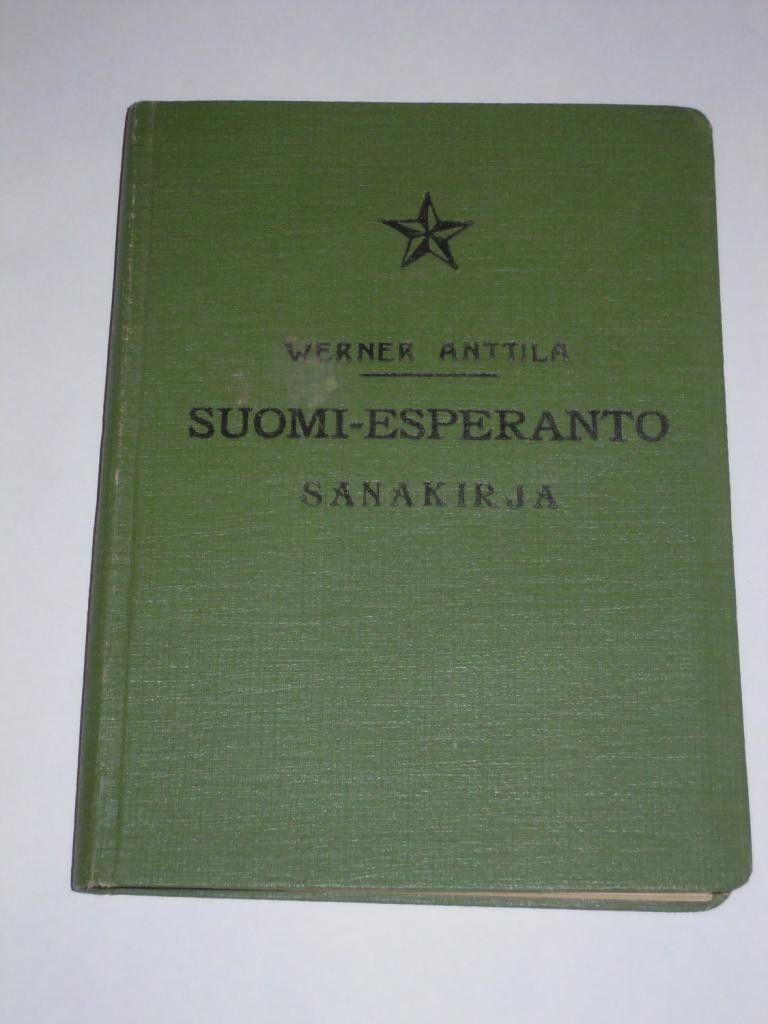 Werner Anttila : Suomi-esperanto sanakirja