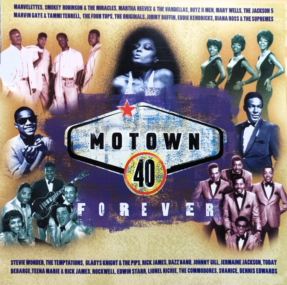 Various Artists - Motown 40 Forever 2-CD set