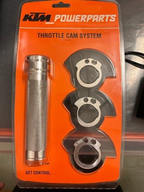KTM throttle cam system