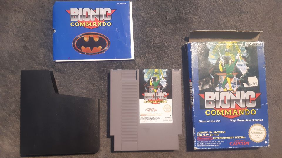 Bionic Commando Nintendo 8bit