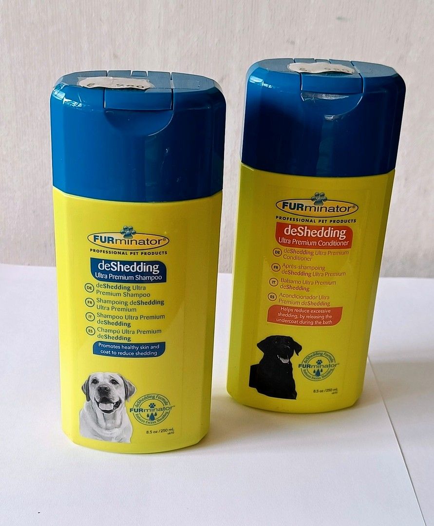 Koiran shampoo ja hoitoaine