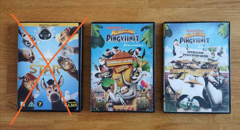 Madagascarin pingviini dvd