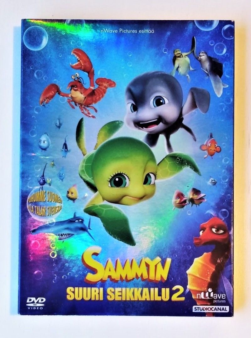 Sammyn suuri seikkailu 2 "Puhumme suomea" DVD