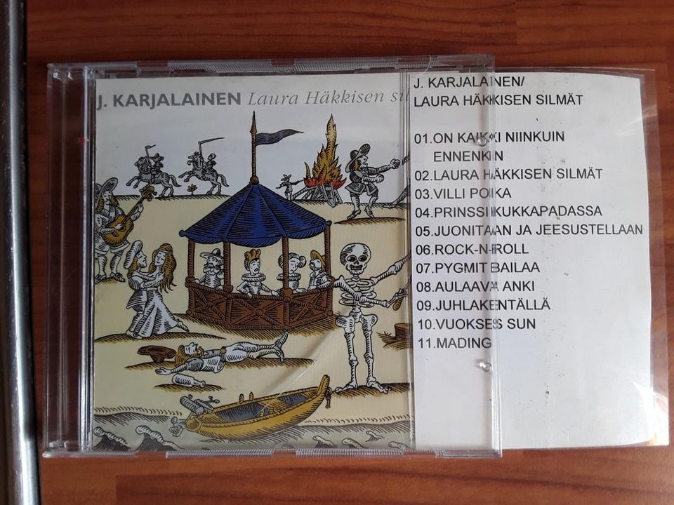 J.Karjalainen CD Laura Häkkisen silmät