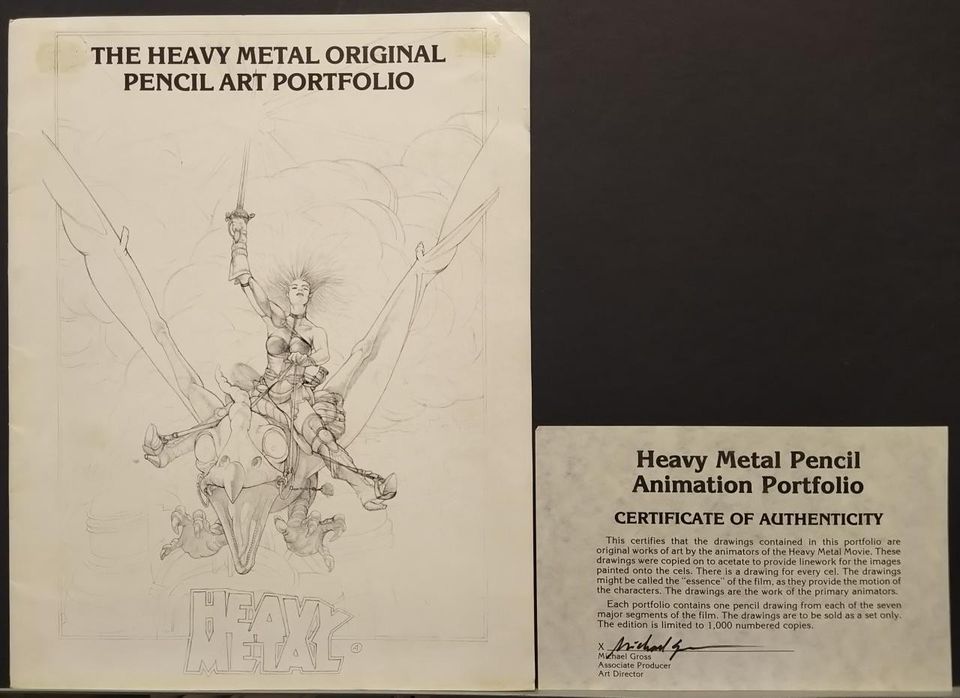 Portfolio, yms. 049 Heavy Metal Pencil Art