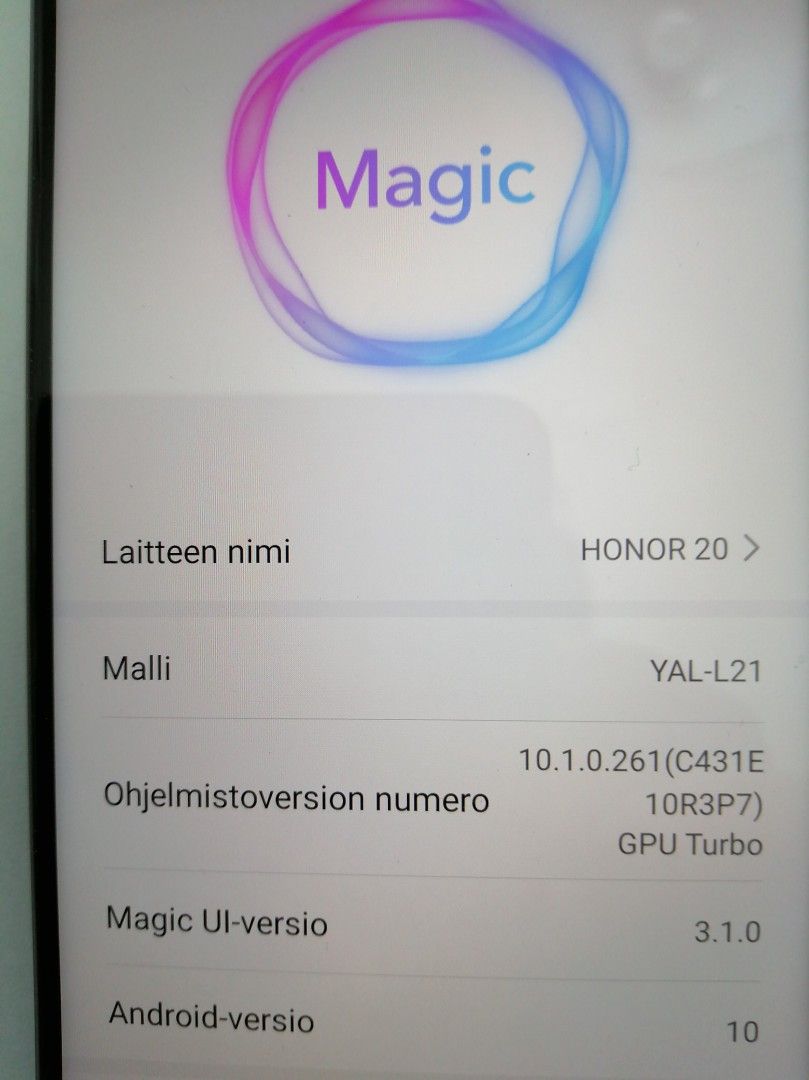 Huawei honor 20 128 gb h. 220