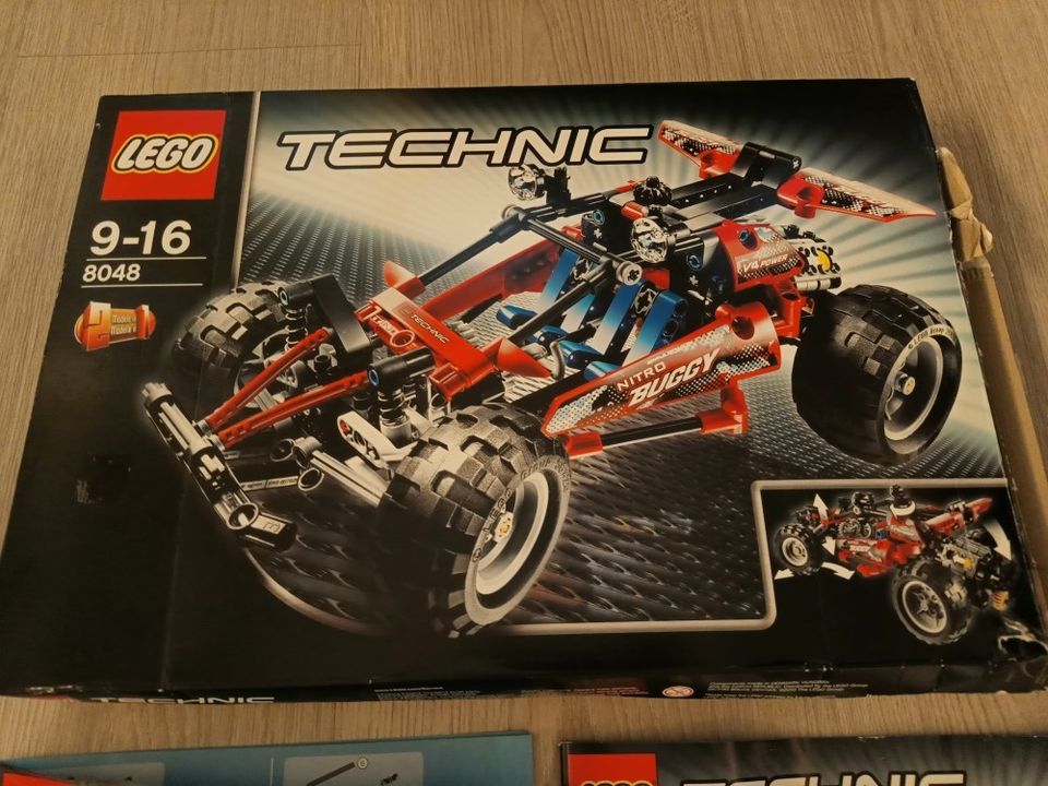 Lego technic 8048 kokoamaton