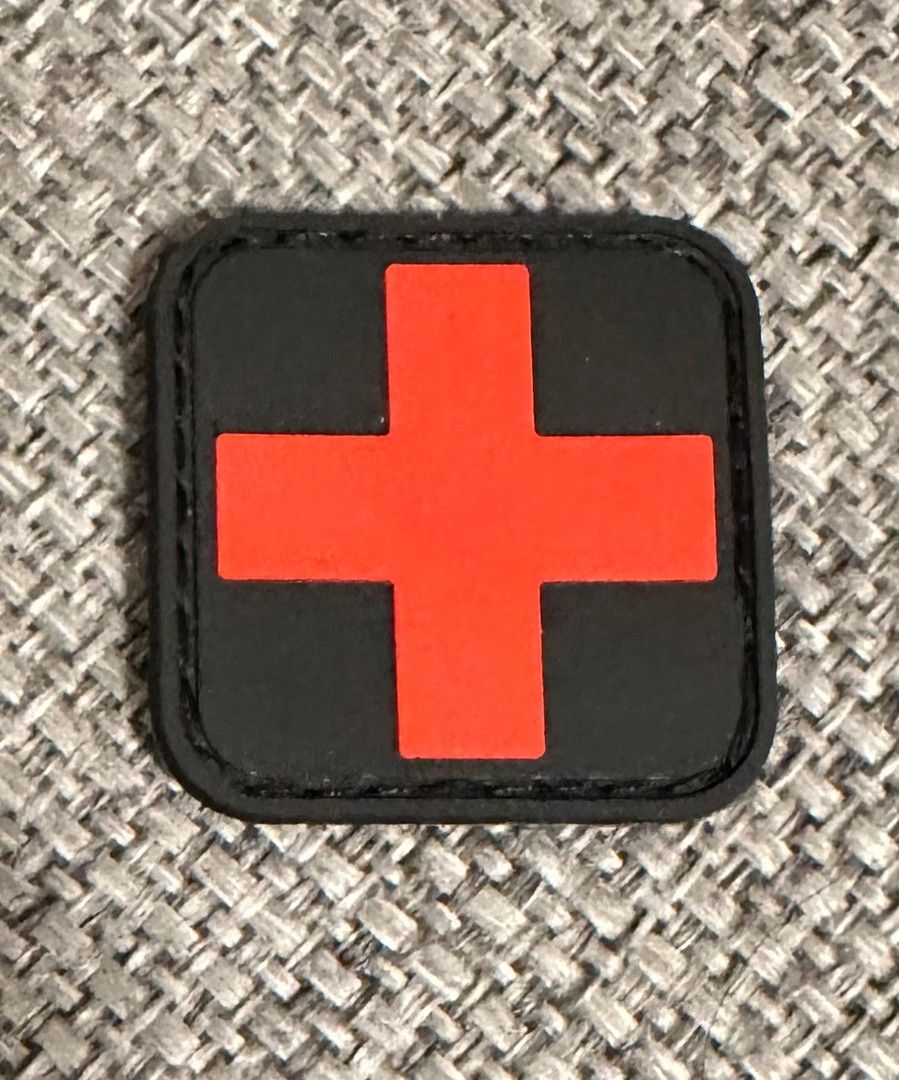 Punainen risti tarranauha , patch pvc medic