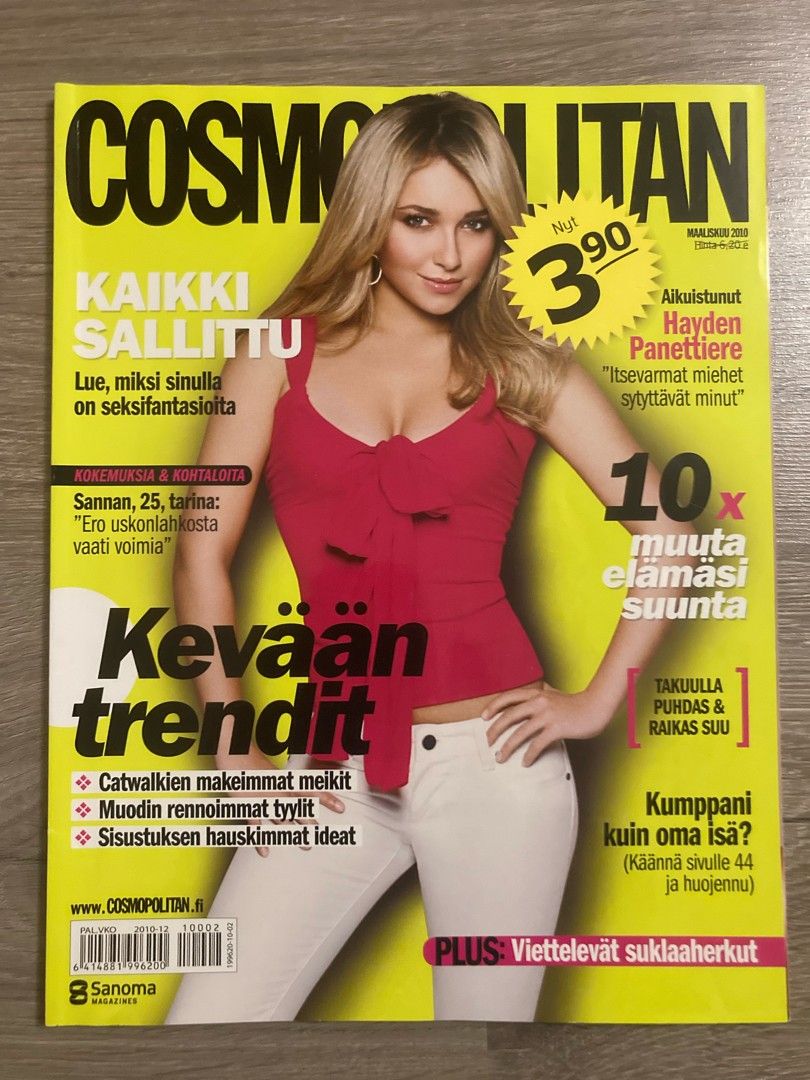 Cosmopolitan lehti maaliskuu 3/2010