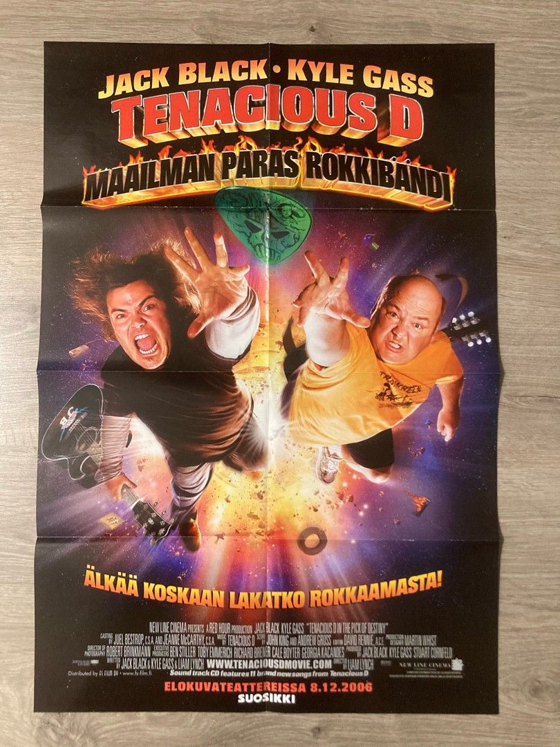 Tenacious D elokuvan juliste