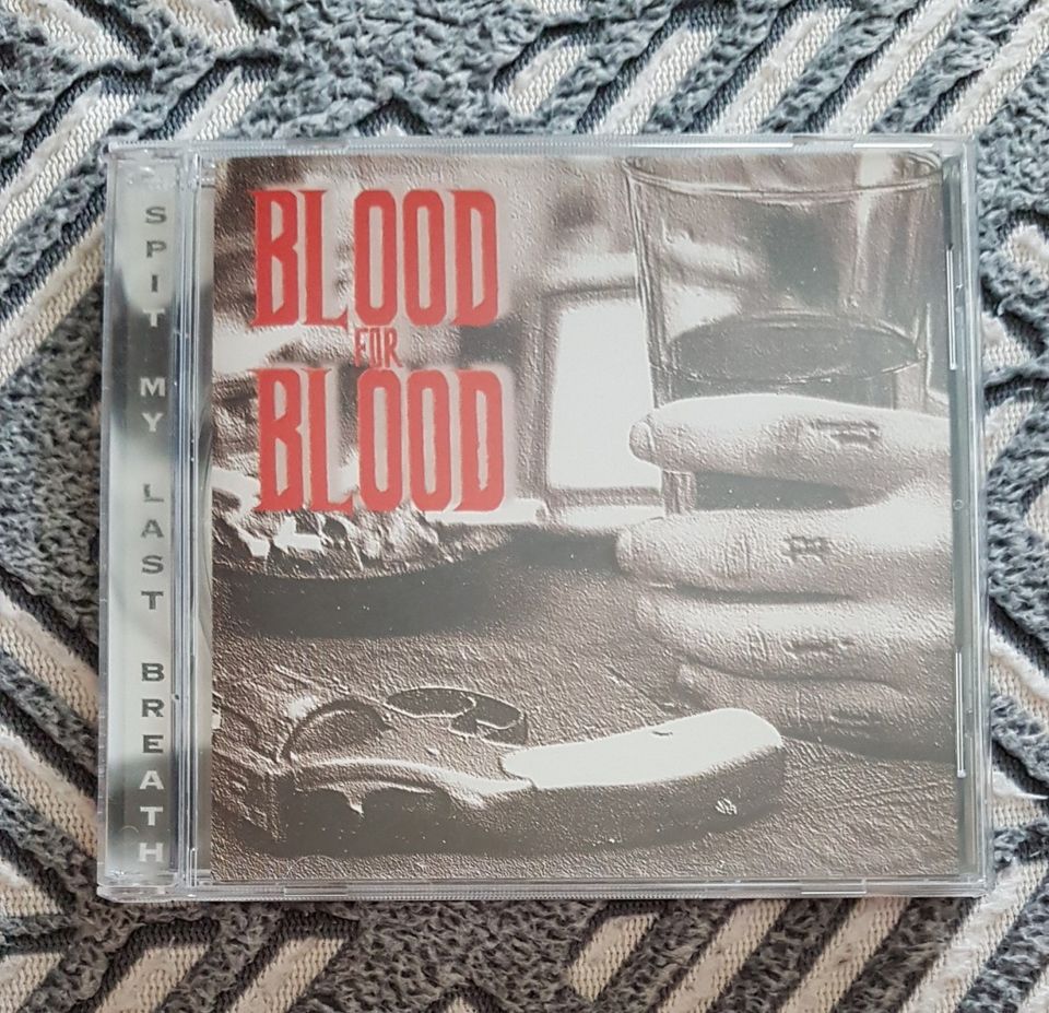 Blood For Blood - Spit My Last Breath CD