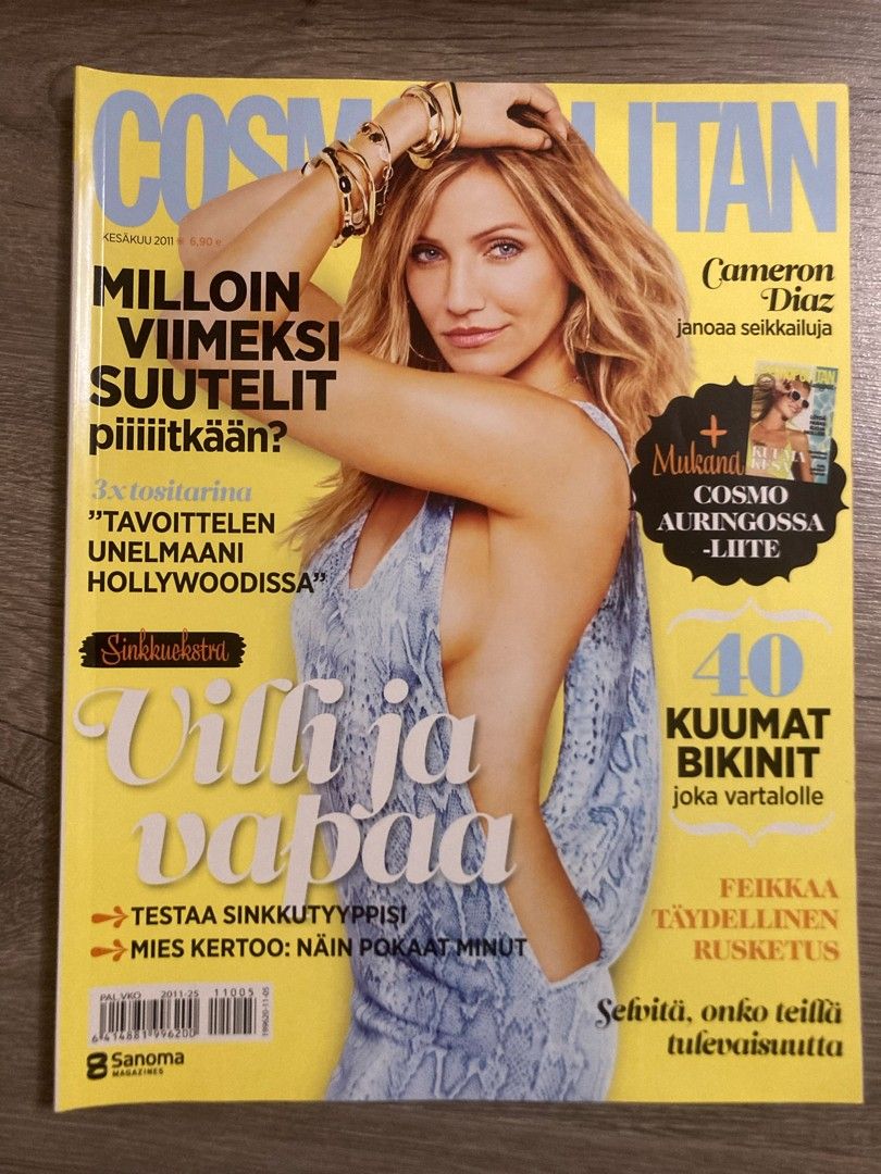 Cosmopolitan lehti kesäkuu 6/2011