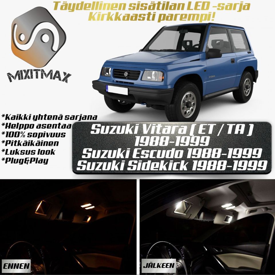 Suzuki Vitara / Escudo Sisätilan LED -sarja ; x7