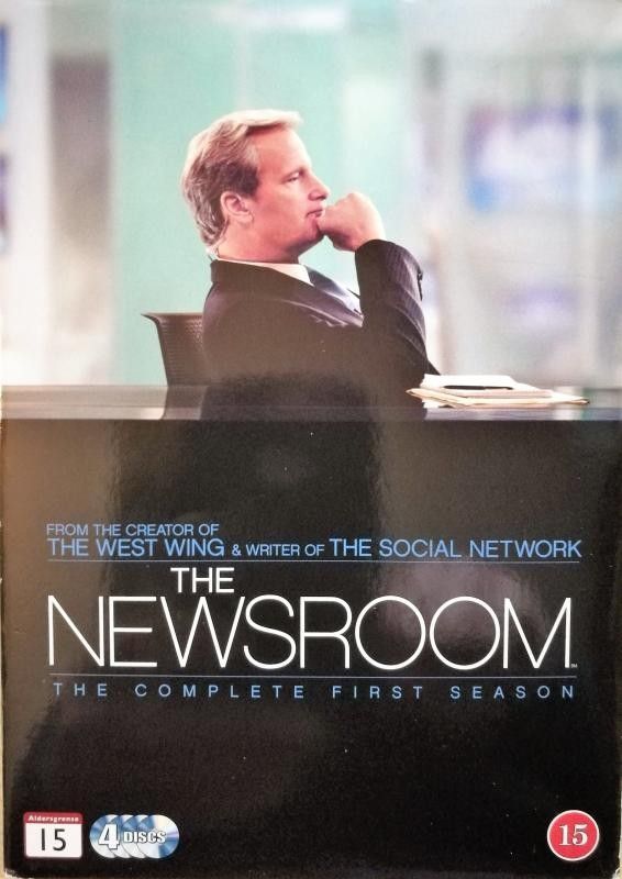 The Newsroom 1. tuotantokausi DVD TV-sarja