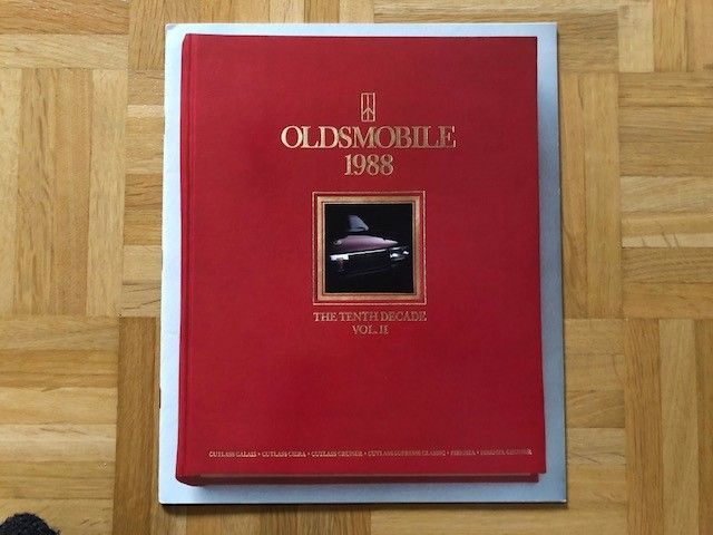 Esite Oldsmobile mallisto 1988: Cutlass ym