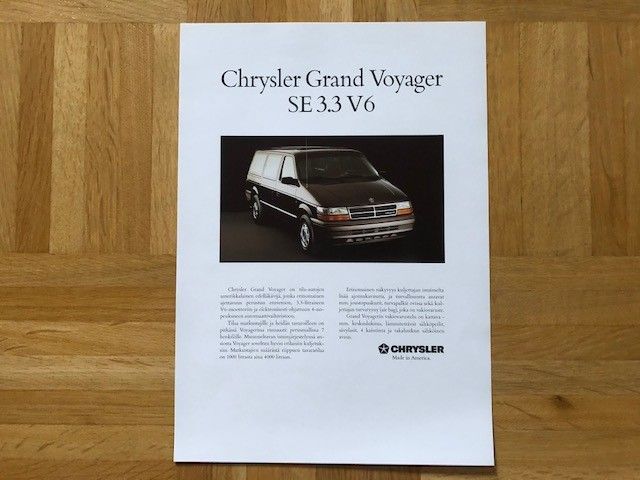 Esite Chrysler Grand Voyager SE 3.3 V6