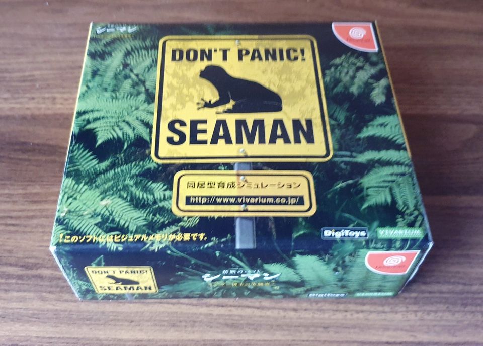 Seaman (JPN) Dreamcast CIB