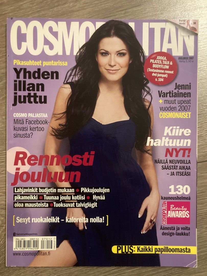 Cosmopolitan lehti joulukuu 12/2007