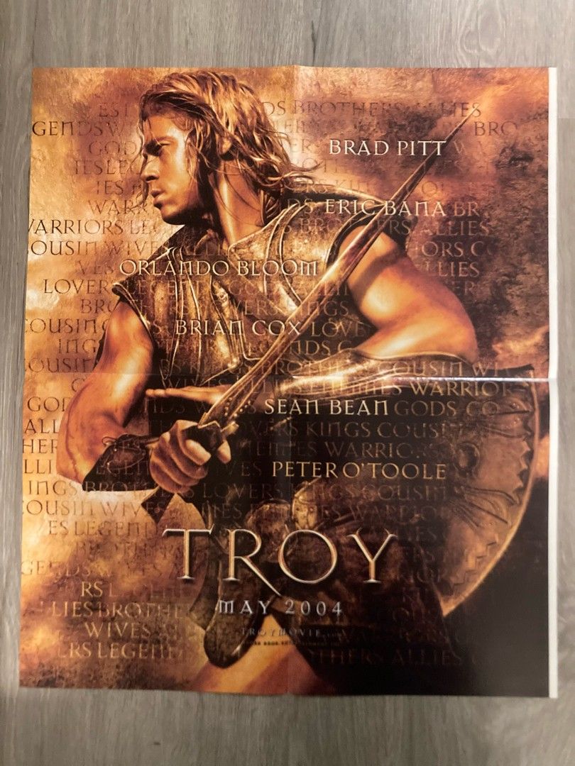 Troy elokuvan juliste