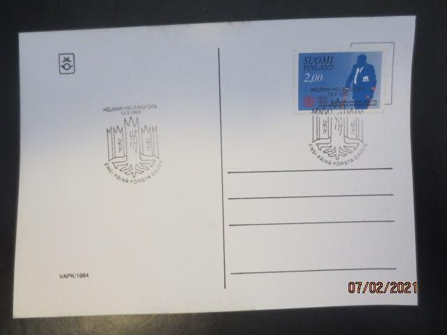 FDC Sotainvalidien veljesliitto 50v 1990