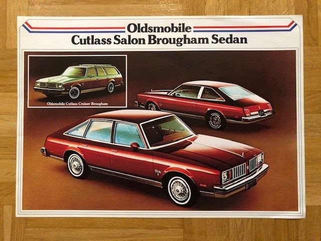 Esite Oldsmobile Cutlass Salon Brougham Sedan GM