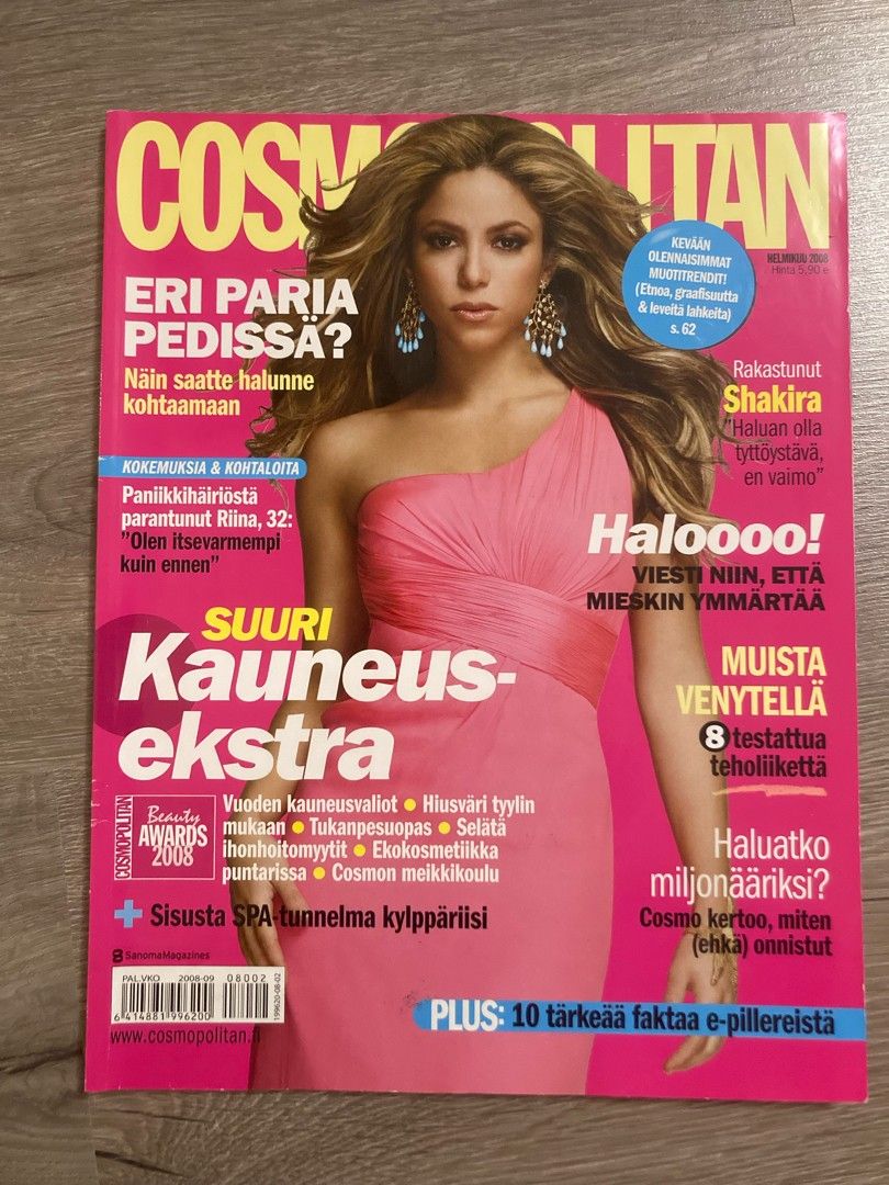 Cosmopolitan lehti helmikuu 2/2008