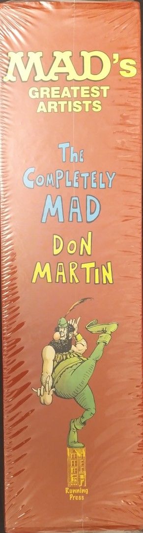 Sarjakuvakirja US 107 Don Martin Mad, Running Pres