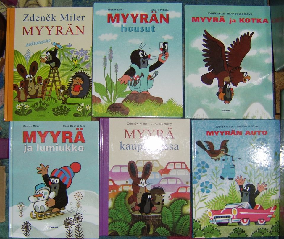 Zdenek Miler - Myyrä kirjoja