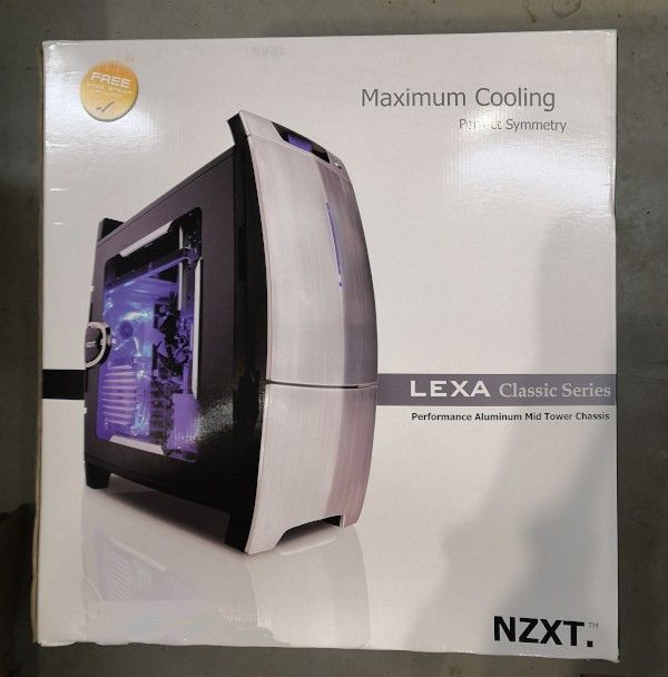 Muutama NZXT käyttämätön pc-kotelo