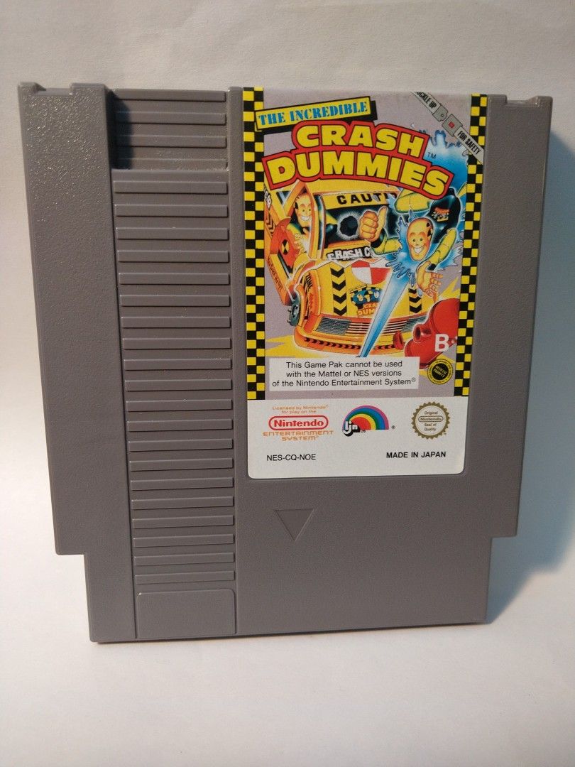 NES Nintendo the Incredible Crash Test Dummies