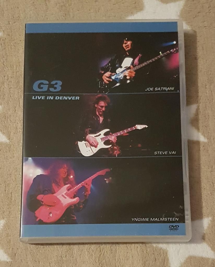 G3 - Live In Denver (Satriani, Vai, Malmsteen) DVD