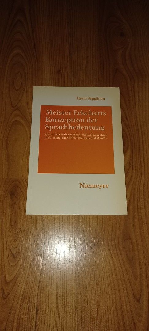 Meister Eckeharts Konzeption Der Sprachbedeutung