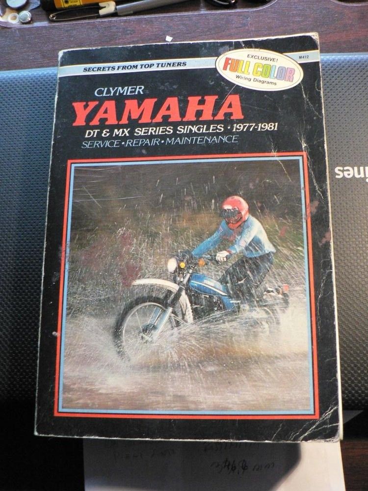 Yamaha DT&MX sarja 1977 -1981korjausopas