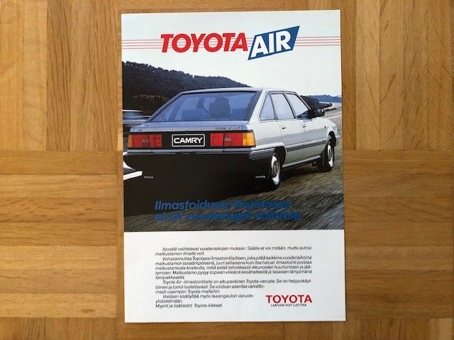 Esite Toyota Air ilmastointilaite 1986