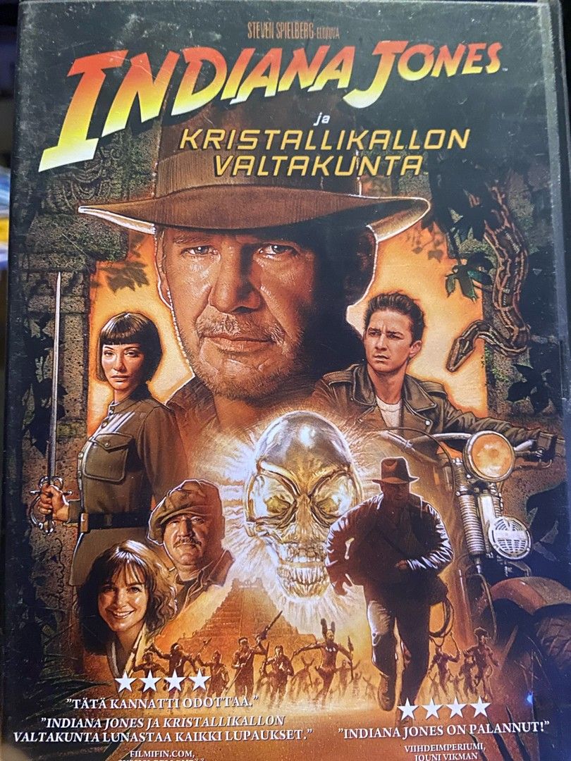 Indiana Jones ja kristallikallon valtakunta DVD
