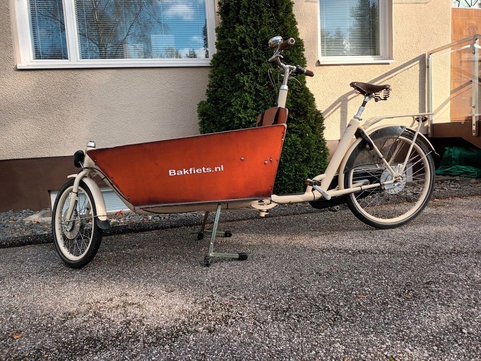 Bakfiets rahtipyörä pitkä malli