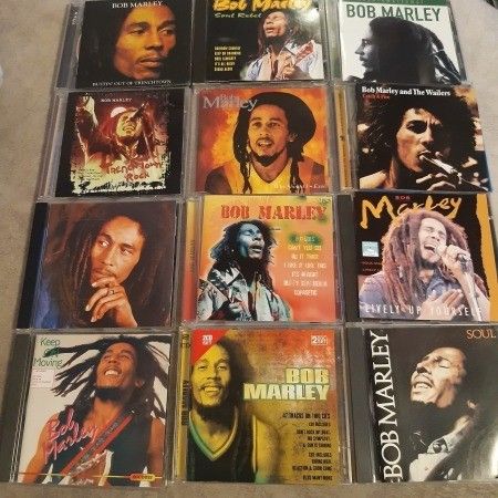 Bob Marley + The Wailers ym. Reggae musiikki CD:t