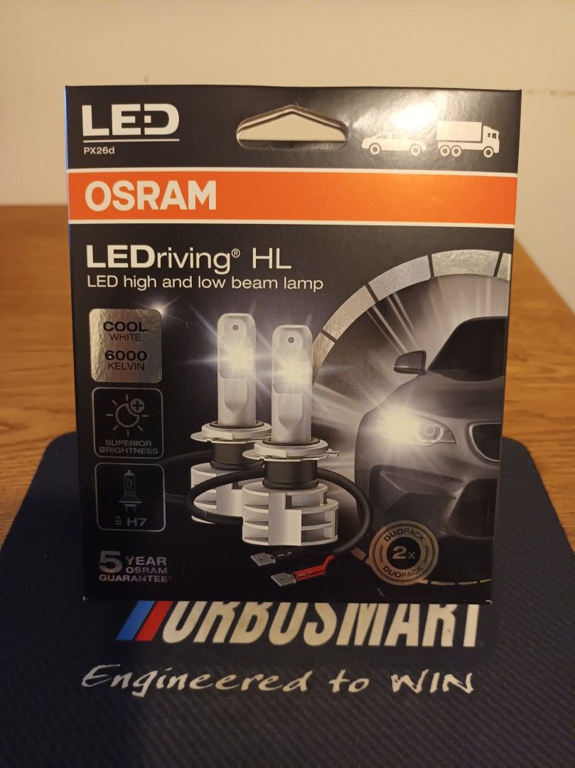 Osram LED Drivin HL H7 cool white led muunnossarja