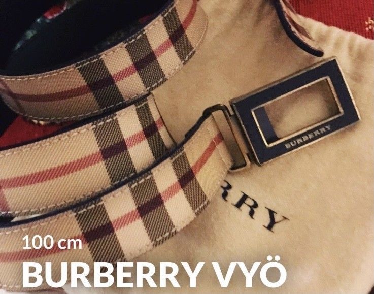 Vyö, Burberry 90cm