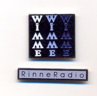 Rinneradio ja WIMME -pinssit