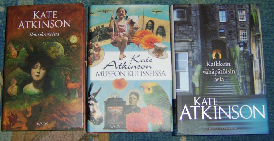 Kate Atkinson - "kirjallisia dekkareita"