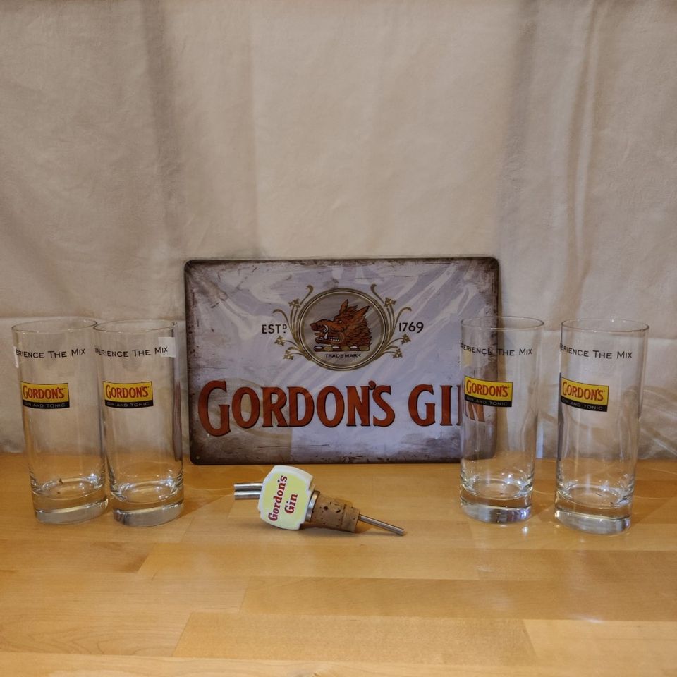 Gordons gin -setti