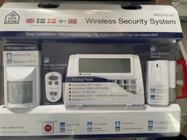 Safehome wireless alarm kit ws500s v2