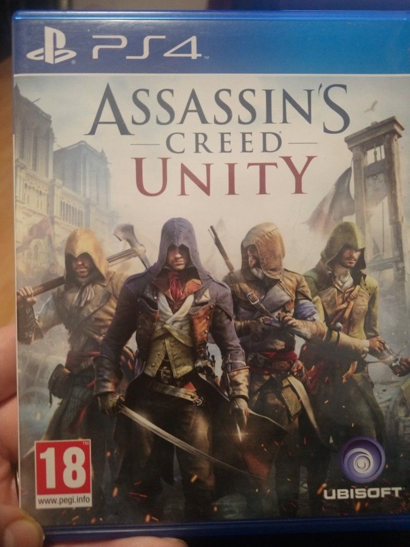 Assassin's creed Unity ps4 peli.