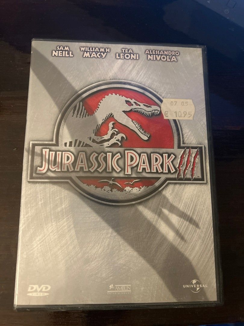 Jurassic park 3 dvd