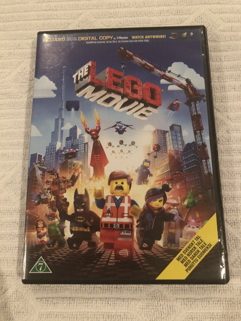 The Lego movie dvd