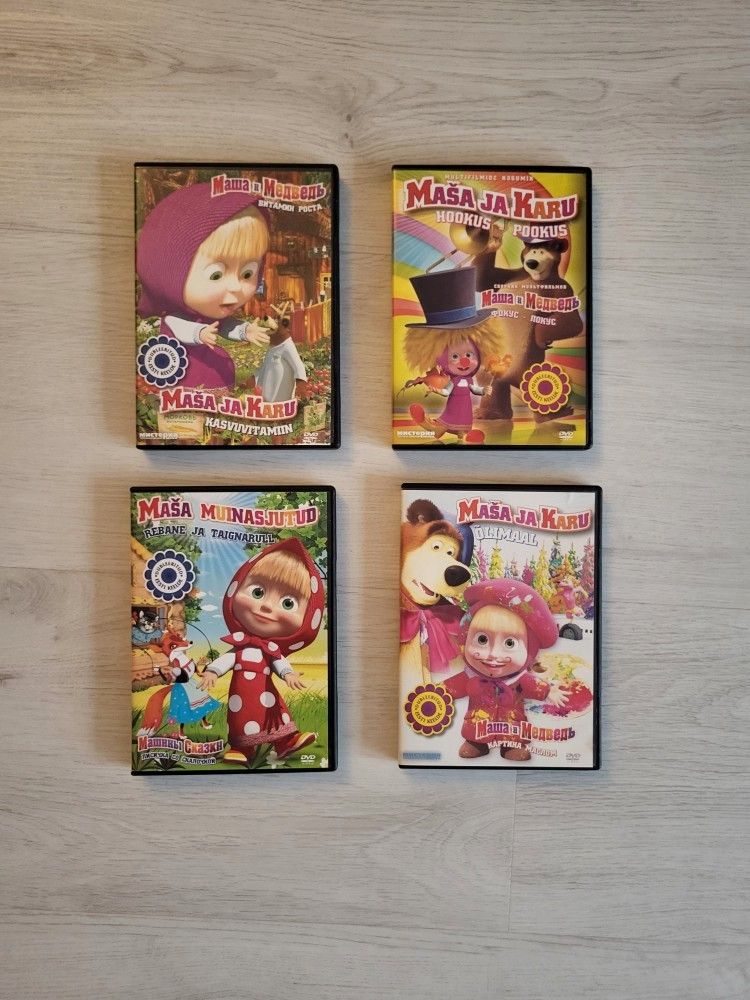 Dvd Masa ja karu setti