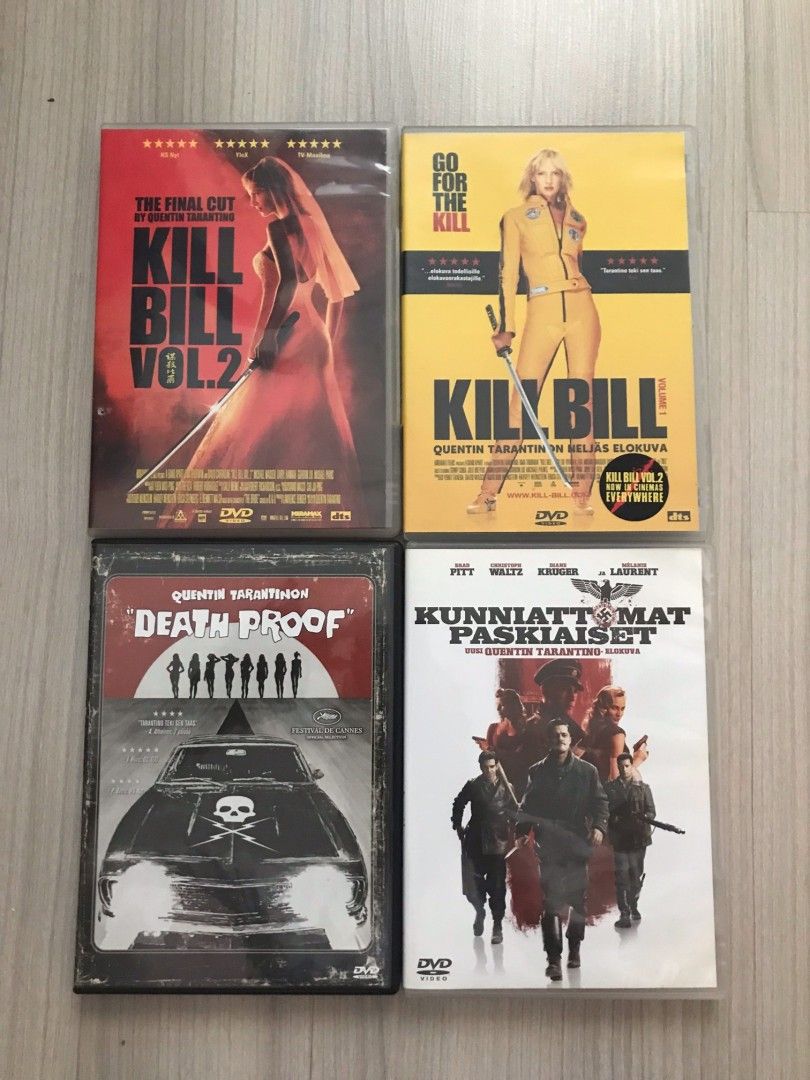 Tarantino elokuvia (2 kpl)