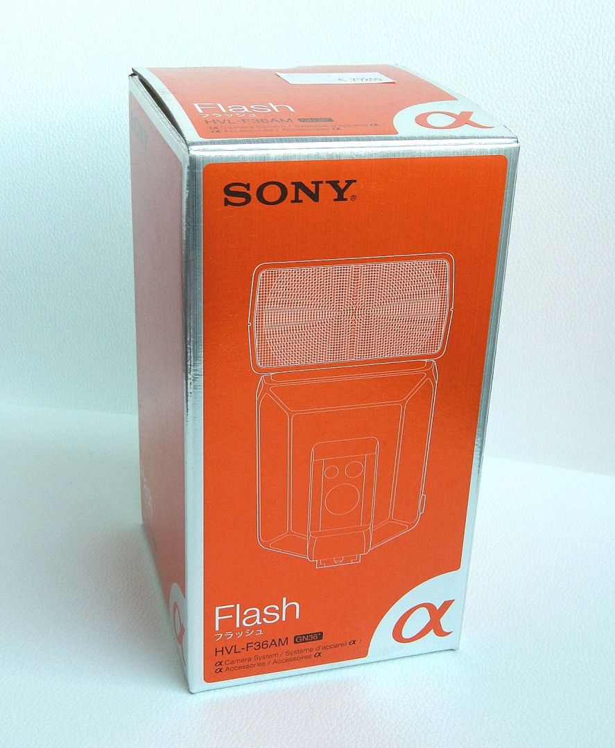 Sony Flash HVL-F36AM. Sony salamalaite