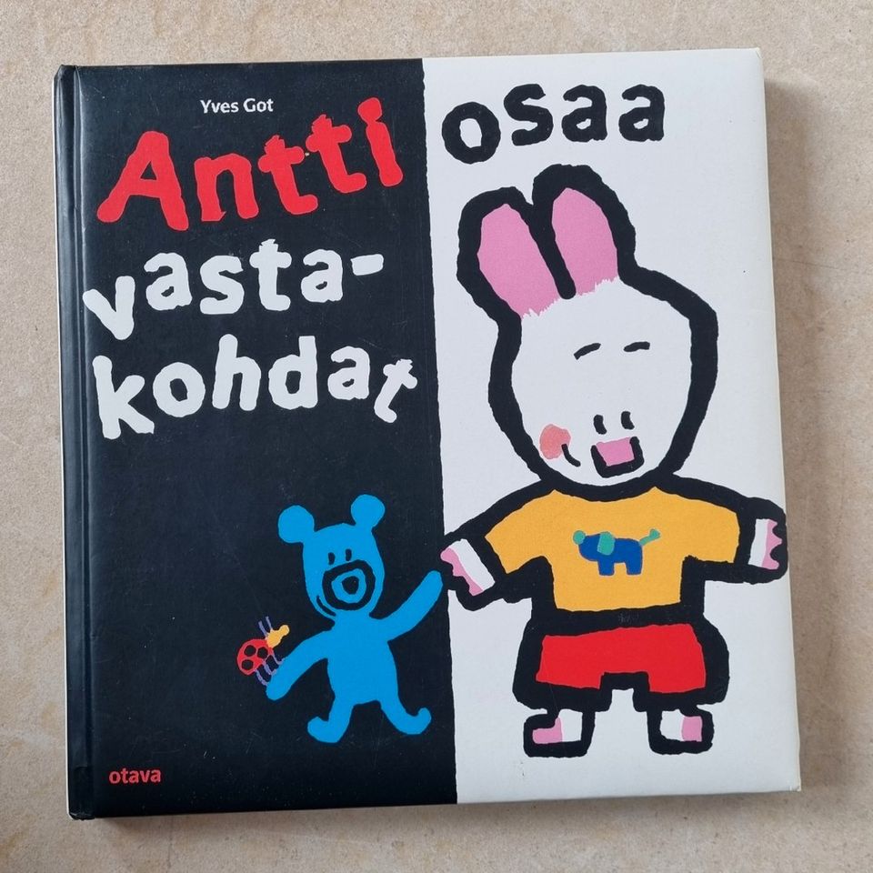 Lastenkirja: Antti osaa vastakohdat